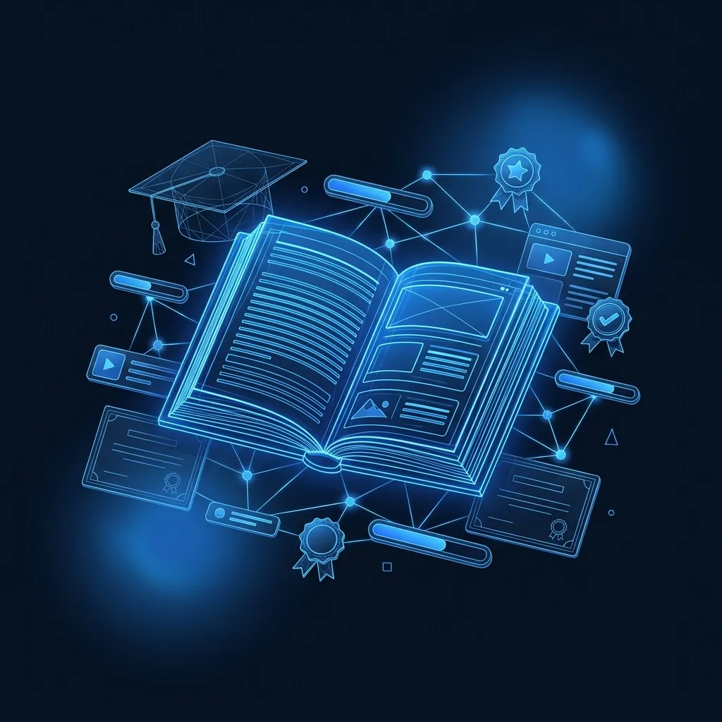 LMS Learning Platform Visualization